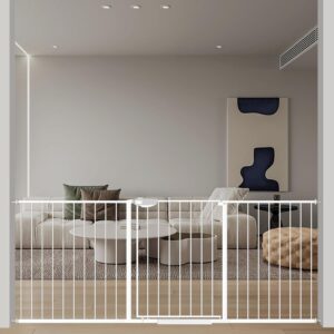 WAOWAO Triple Lock Baby Gate 72.04-...