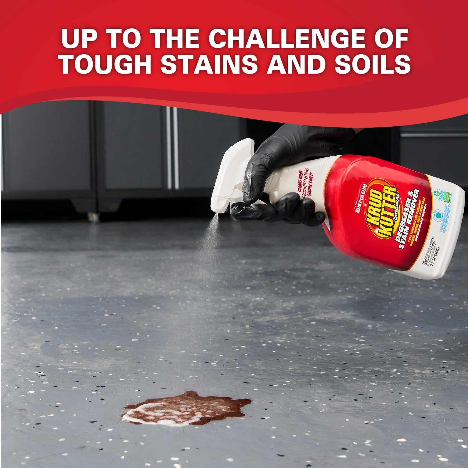 Krud Kutter Original Concentrated Cleaner Degreaser, 1 Gallon | Heavy Duty Multi Surface Cleaner for Grease, Oil and Tough Stains, Dilutable for Kitchen, Garage, Floors and Outdoor Use - Image 6