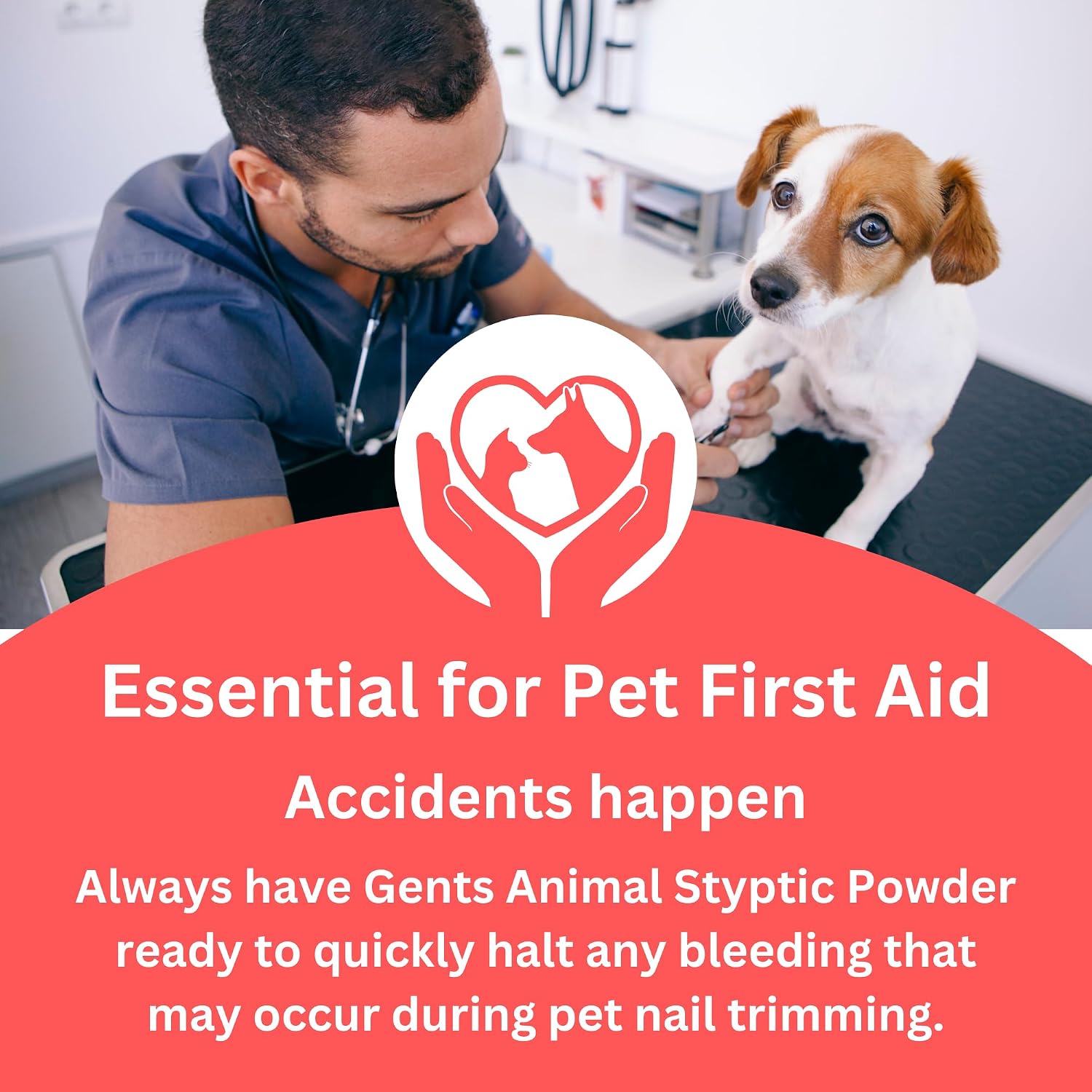 G.B.S Styptic Powder for Dogs, Cats, and Birds (1 oz) - Fast-Acting Blood Stop Powder for Pets & Animals - Quick Stop Bleeding Powder for Nail Clipping, Cuts & Grooming - Image 4