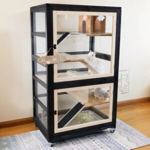 Chinchilla Ferret Cage, 5-Level wit...