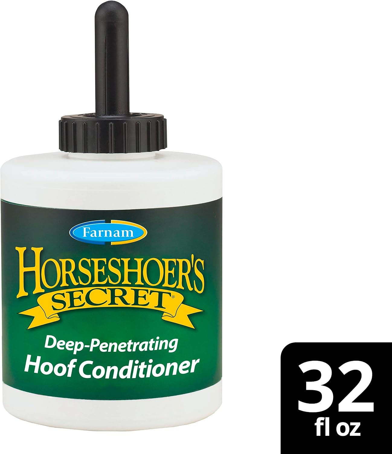 Farnam Horseshoer's Secret Deep-Penetrating Hoof Oil for Horses, Conditions Dry Hooves, Prevents Cracks, Splits & Contracted Heels, Contains Avocado, Glycerine & Mineral Oils, Fast Absorbing, 32 Oz - Image 10