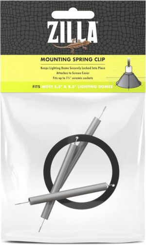 Zilla Mounting Spring Clip, Fits Mo...