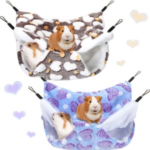 Boao 2 Pcs Guineas Pig Rat Hammock ...