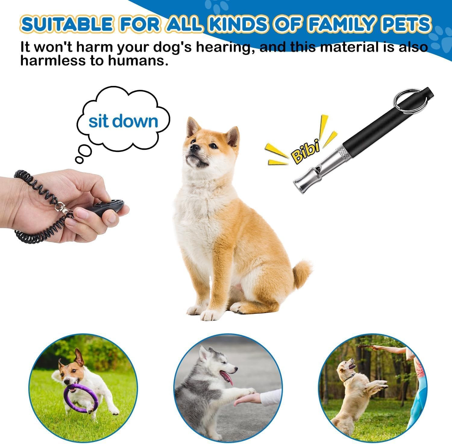 Dog Treat Pouch for Training -6 PCS Dog Training Treat Bag with Clicker, Poop Bag Dispenser, Whistle, Collapsible Bowl, Silicone Pouch, Adjustable Waist Pack for Dog Walk, Park, Outdoor Charcoal Gray - Image 6