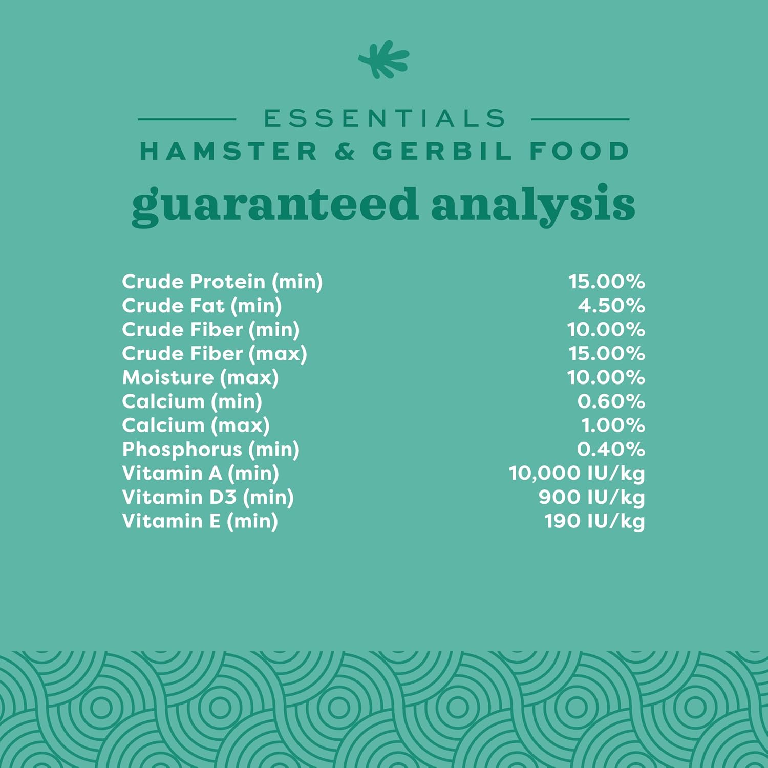 Oxbow Essentials Hamster Food and Gerbil Food, Vitamin & Mineral Rich Daily Diet for Hamsters & Gerbils, Veterinarian Formulated, Small Animal Pet Products, Made in USA, 1 lb Bag - Image 9