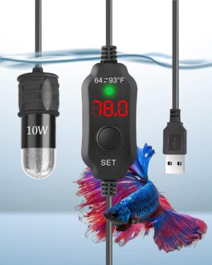 AquaMiracle Mini Aquarium Heater 5V...