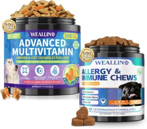 WEALLIN Cat & Dog Wellness Bun...