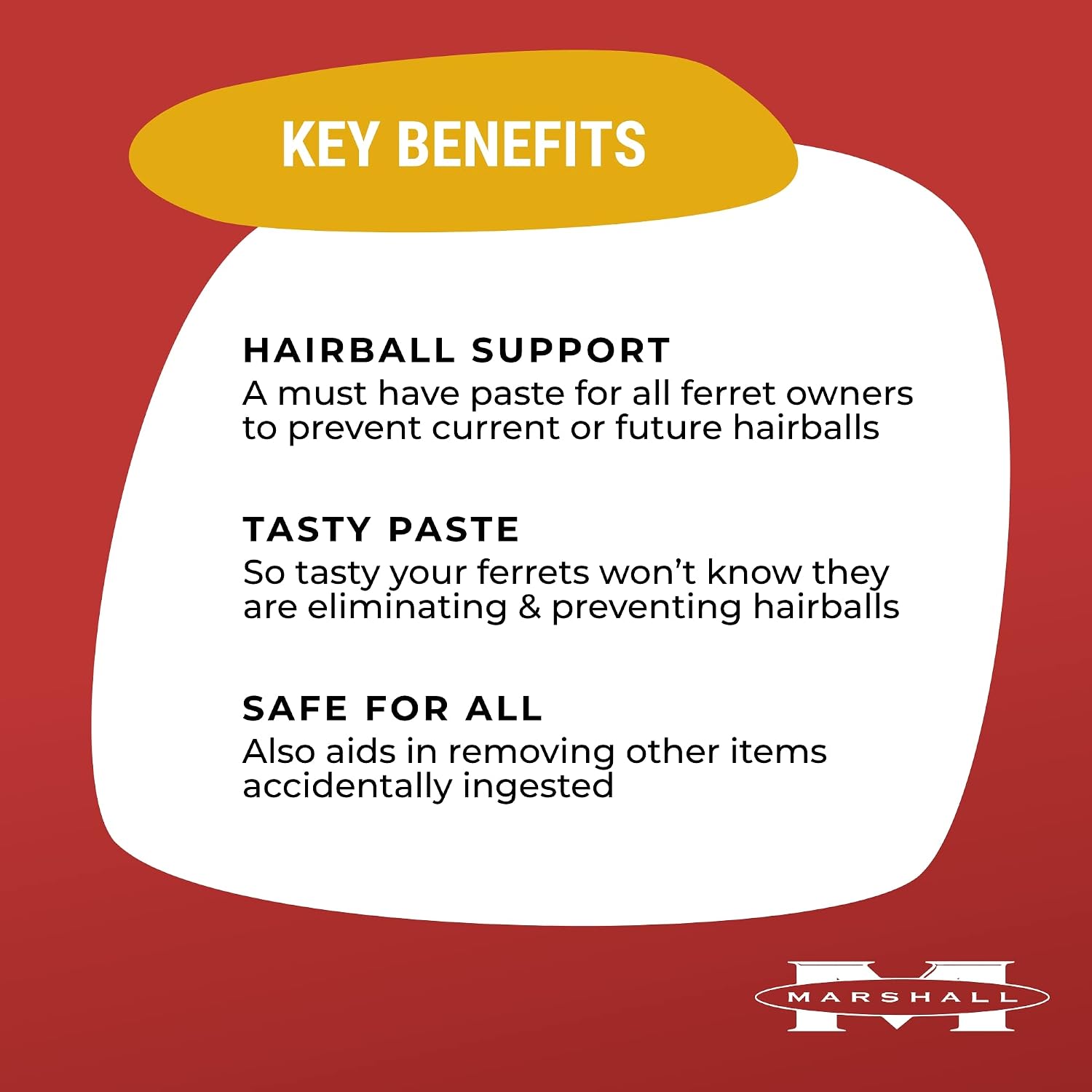 Marshall Ferret Lax Hairball Remedy – 3 oz – Aids Hairball Prevention & Digestive Support – Gentle, Easy-to-Use Paste for Ferret Wellness - Image 3