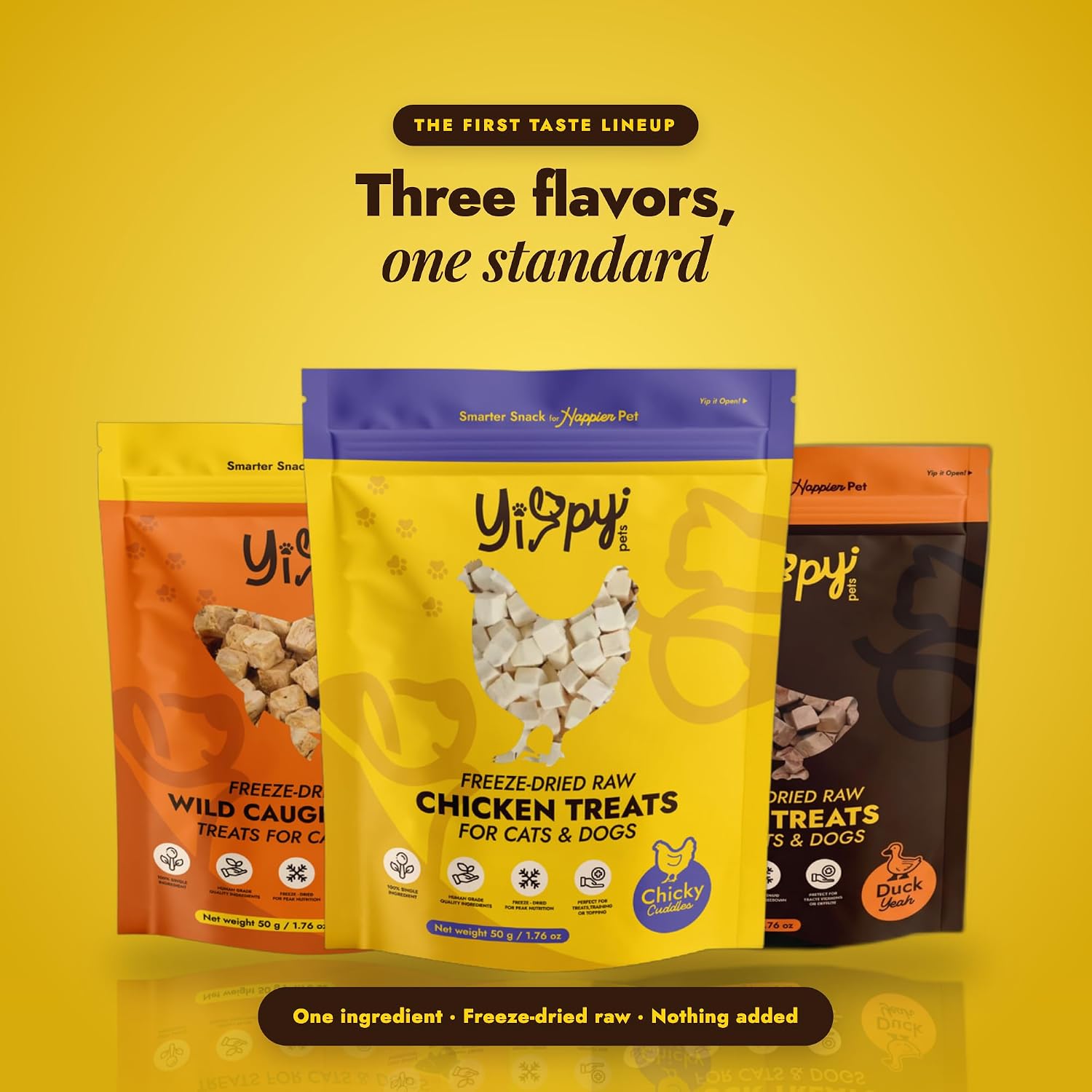 Freeze-Dried Raw Chicken Treats for Dogs and Cats, 1.76 oz | Single ingredient, grain free, high protein training treat and meal topper - Image 6