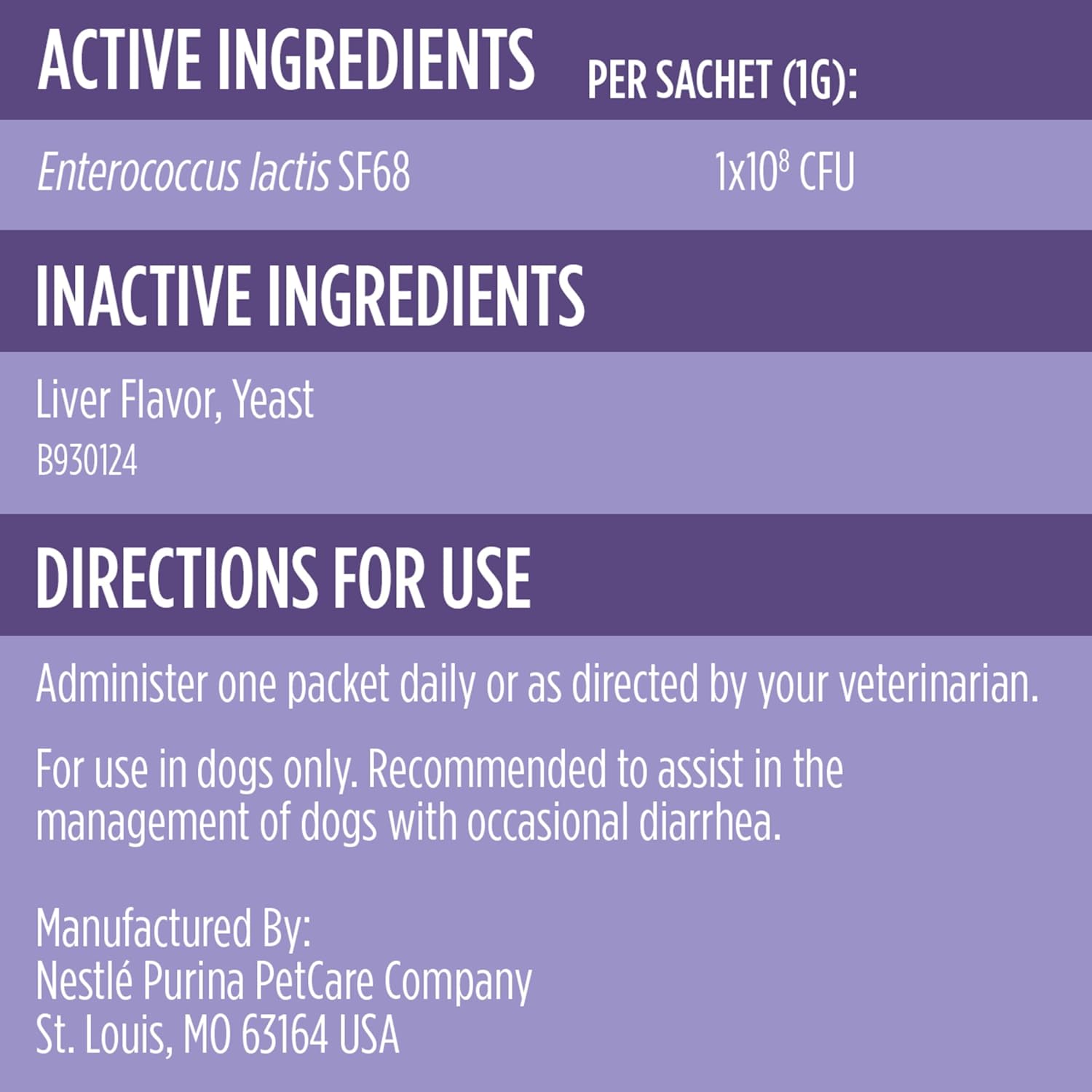 Purina Pro Plan Veterinary Supplements FortiFlora Probiotic Powder for Dogs, Daily Support for Digestive and Immune Health and Occasional Diarrhea - Image 6