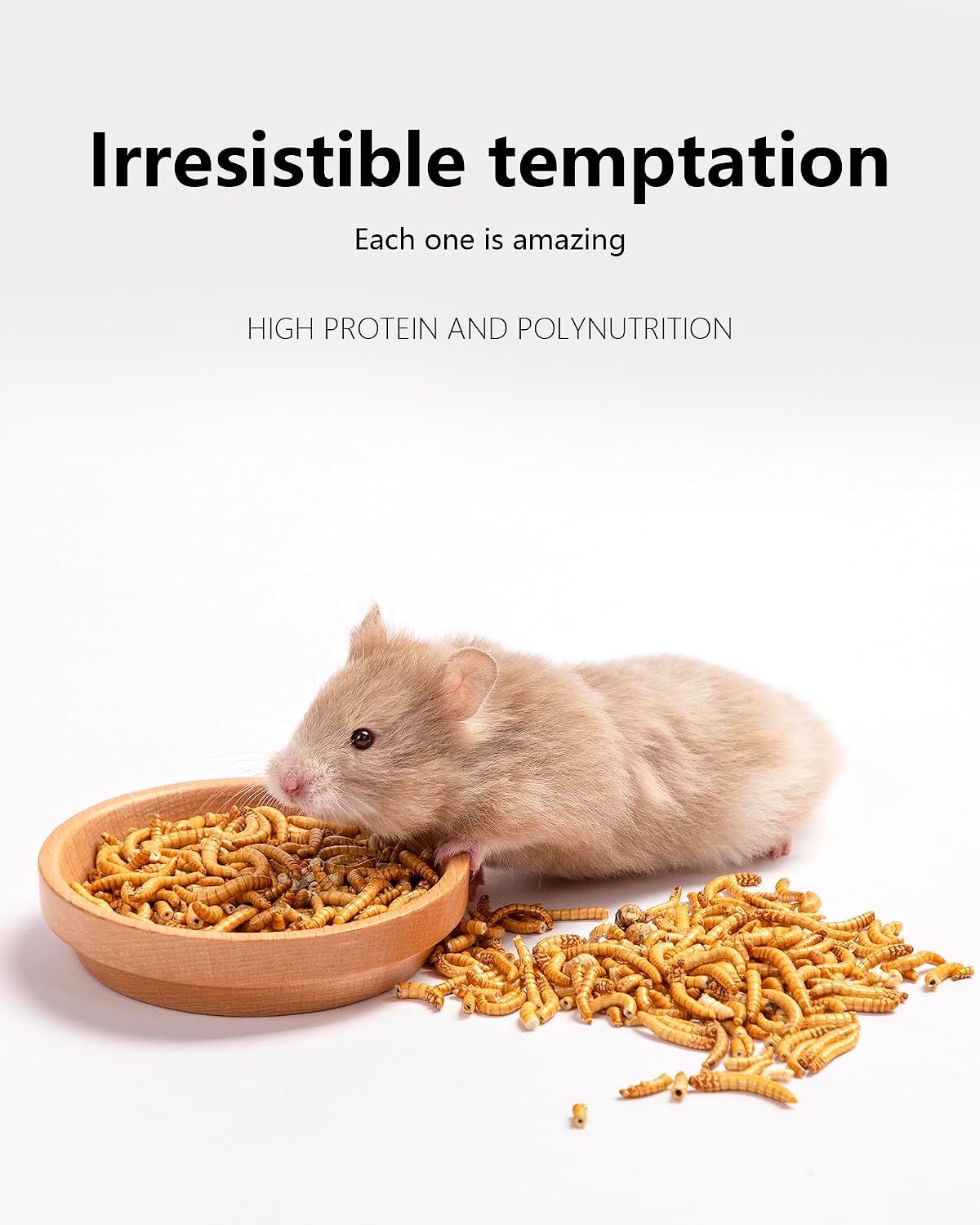 Niteangel Small Animal Snack & Treats Toy - Small Critter Natural Treat for Dwarf Syrian Robo Hamsters Gerbils Mice Lemmings Sugar Glider Hedgehogs Chickens Birds or Other Small-Sized Pets - Image 2