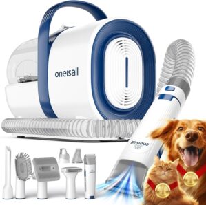 oneisall Dog Grooming Vacuum, Pet G...
