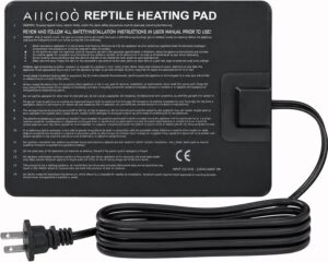 Aiicioo Reptile Heating Pad –...