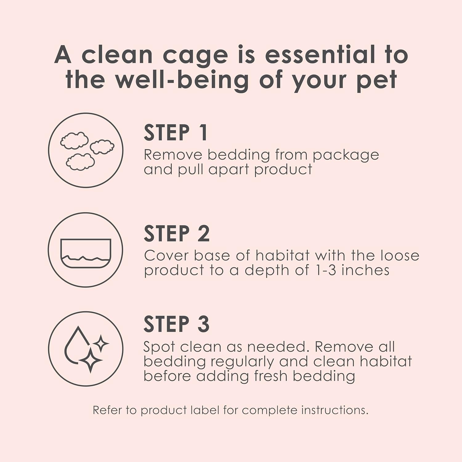Kaytee Clean & Cozy Colors, Small Animal Bedding with Extreme Odor Control, Kaleidoscope, 24.6 Liters - Image 7