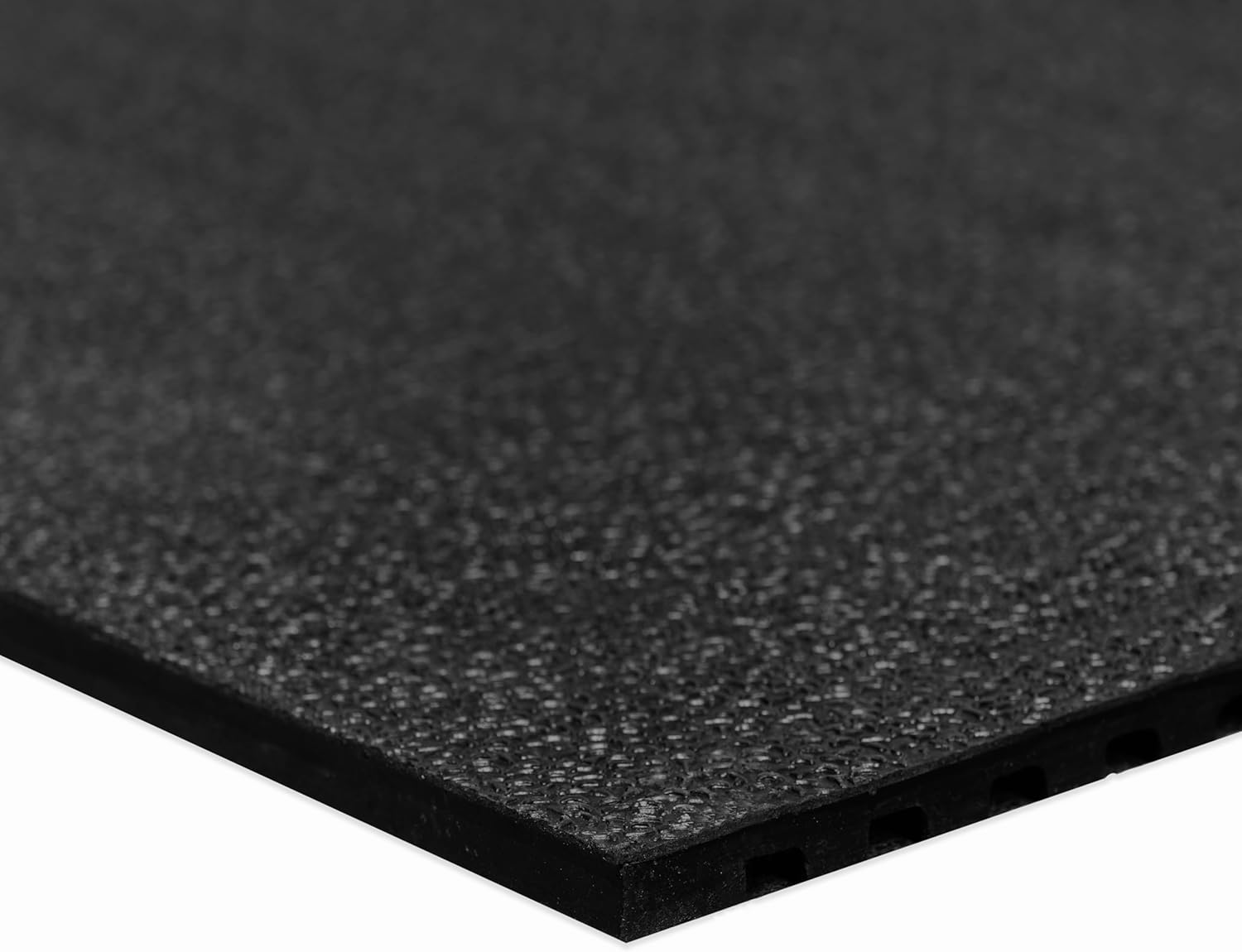 Heavy Duty Horse Stall Mats - Stable Mats, Durable 3/4 in. Thick Rubber Flooring - Solid Black - 3.5' x 6' Mat for Stables, and More - 42 in. x 72 in. Stall Mat - Image 3