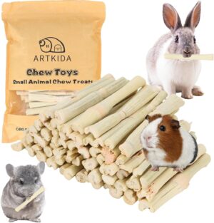 2.7lb Sweet Bamboo Sticks for Rabbi...