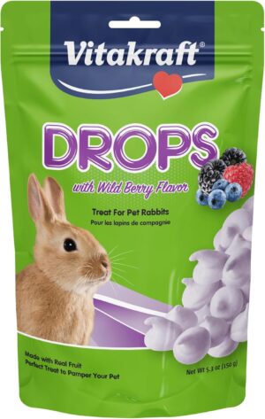 Vitakraft Drops Rabbit Treats with ...