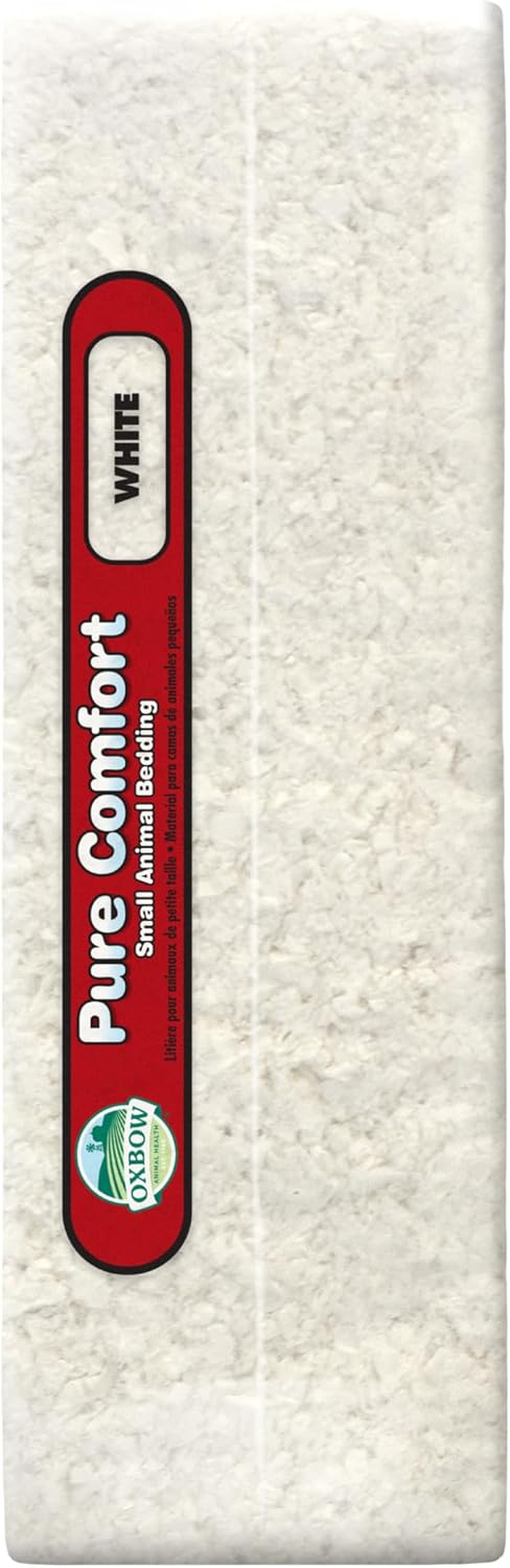 Oxbow Pure Comfort Bedding, Rabbit, Hamster, & Guinea Pig Bedding, Bunny Supplies for Litter Box, Pet Safe, Low Dust, White Paper, 72 Liter Bag - Image 9