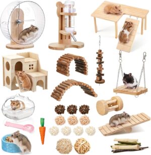 40 Pcs Hamster Cage Accessories, 9....