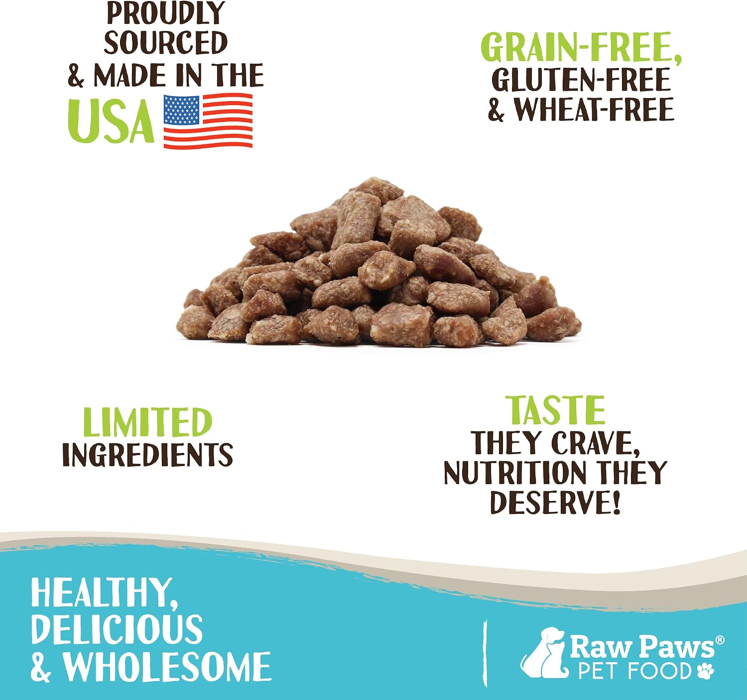 Raw Paws Freeze Dried Ferret Food - Chicken Recipe 16-oz - Grain Free | High Protein Raw Diet - Made in USA - Dry Ferret Food - Training Treats - Baby Adult Senior Ferrets - Image 2