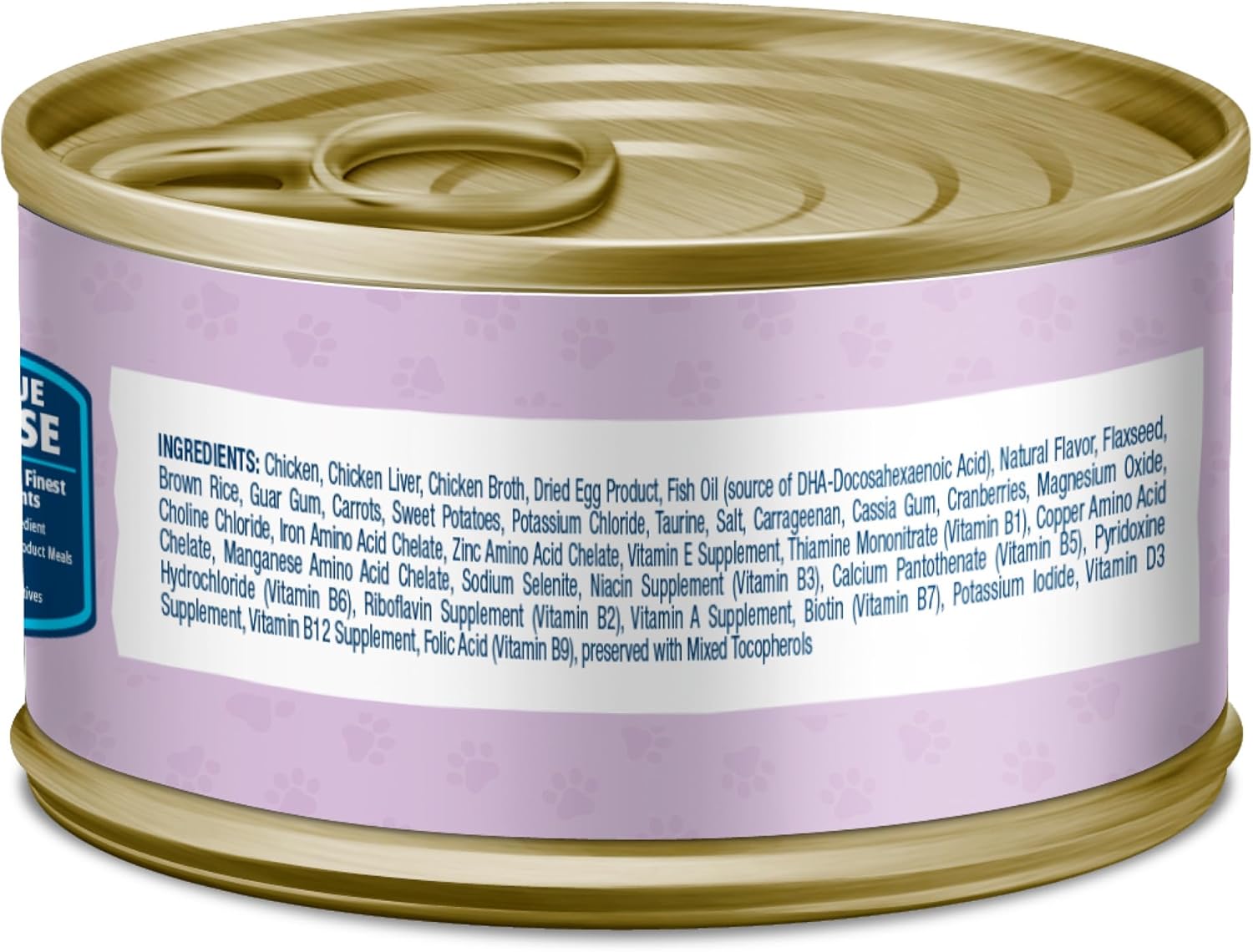 Blue Buffalo Baby Blue Natural Kitten Wet Cat Food, Healthy Growth Formula with DHA, Chicken Recipe Multi-Pack, 3-oz. Cans (6 Count) - Image 2