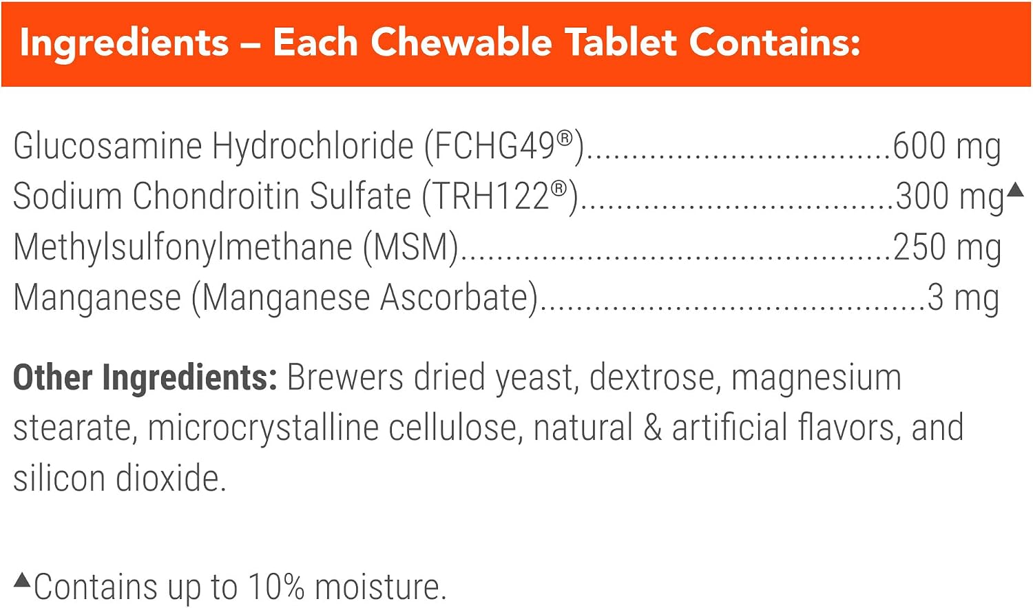 Nutramax Cosequin for Dogs Joint Health Supplement, Contains Glucosamine for Dogs, Plus Chondroitin and MSM, Supports Healthy Joints, Chewable Tablets, 60 Count - Image 7