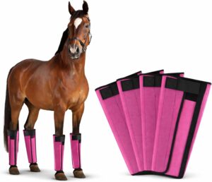 Fly Boots for Horses Set of 4, Hors...