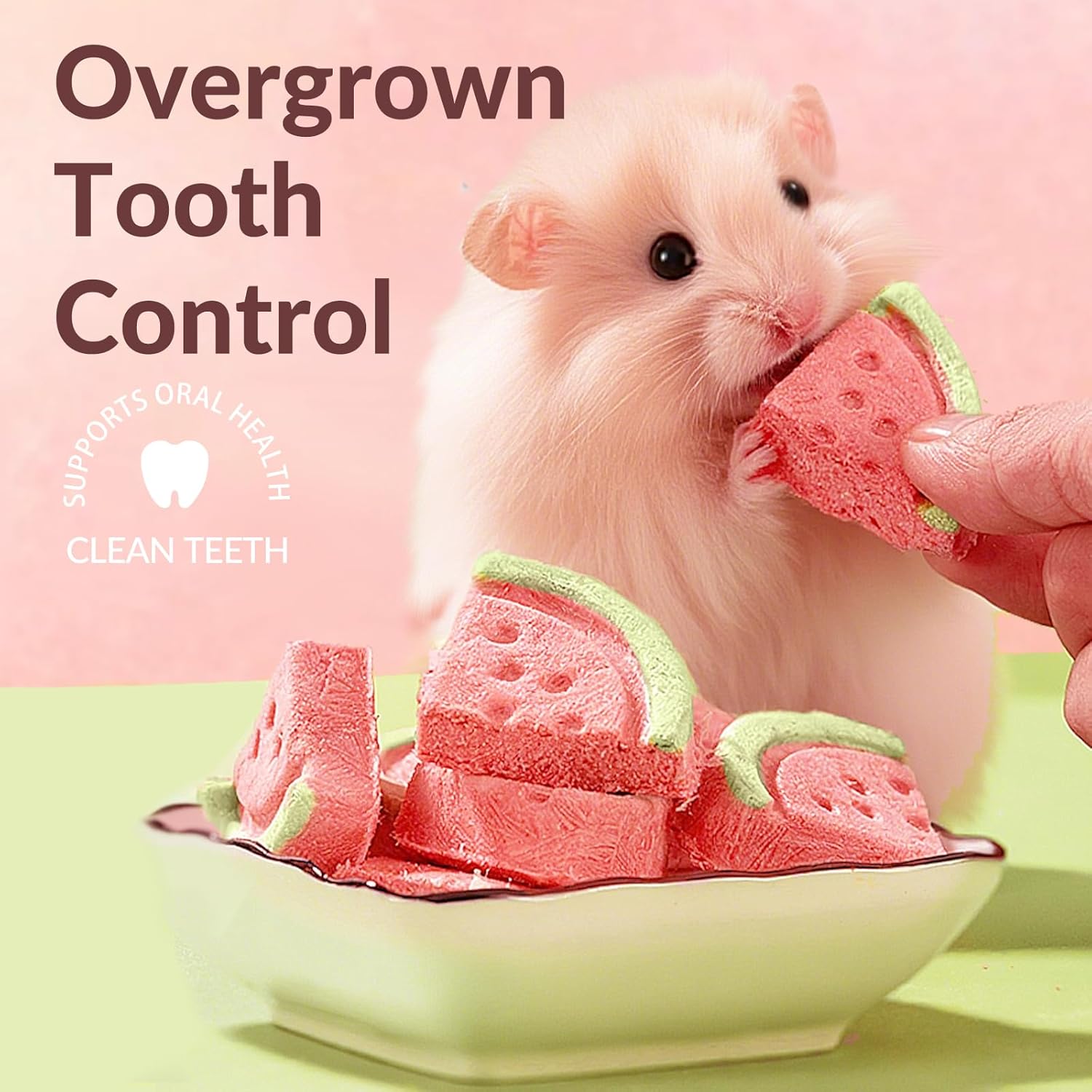 45 PCS Hamster Chew Toys, Natural Boredom Relief and Teeth Trimming Toys to Prevent Dental Overgrowth and Relieve Stress, for Syrian Dwarf Hamsters, Fancy Rats, Mice, Gerbils, Omnivorous Pocket Pets - Image 7