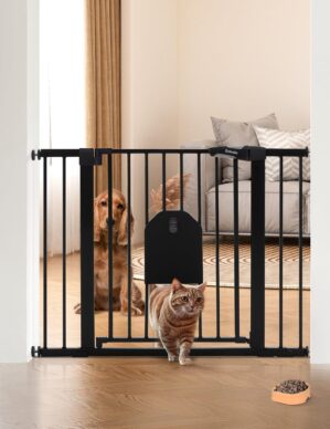 Babelio Auto Close Baby Gate with C...