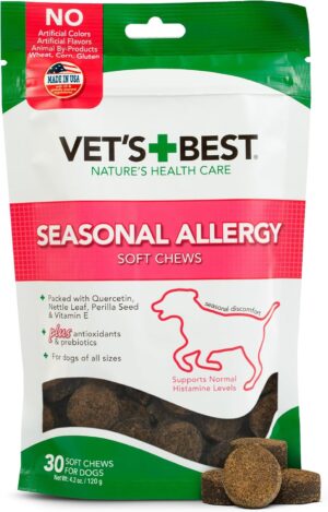 Vet’s Best Seasonal Allergy S...