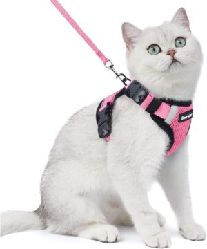 Dooradar Cat Harness and Leash Set ...