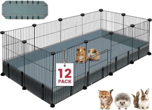 VISCOO 12 Panels Small Animal Playp...