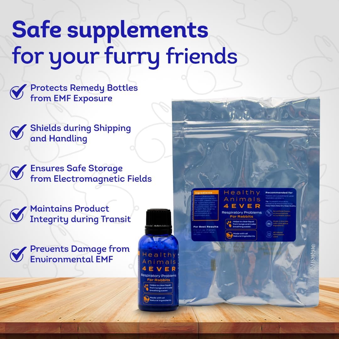 HealthyAnimals4Ever HA4E - Rabbit Respiratory Treatment - Support for Snuffles, URI & Breathing Relief - Preventive Care - Natural Homeopathic Tablets - 300 Count - Image 8