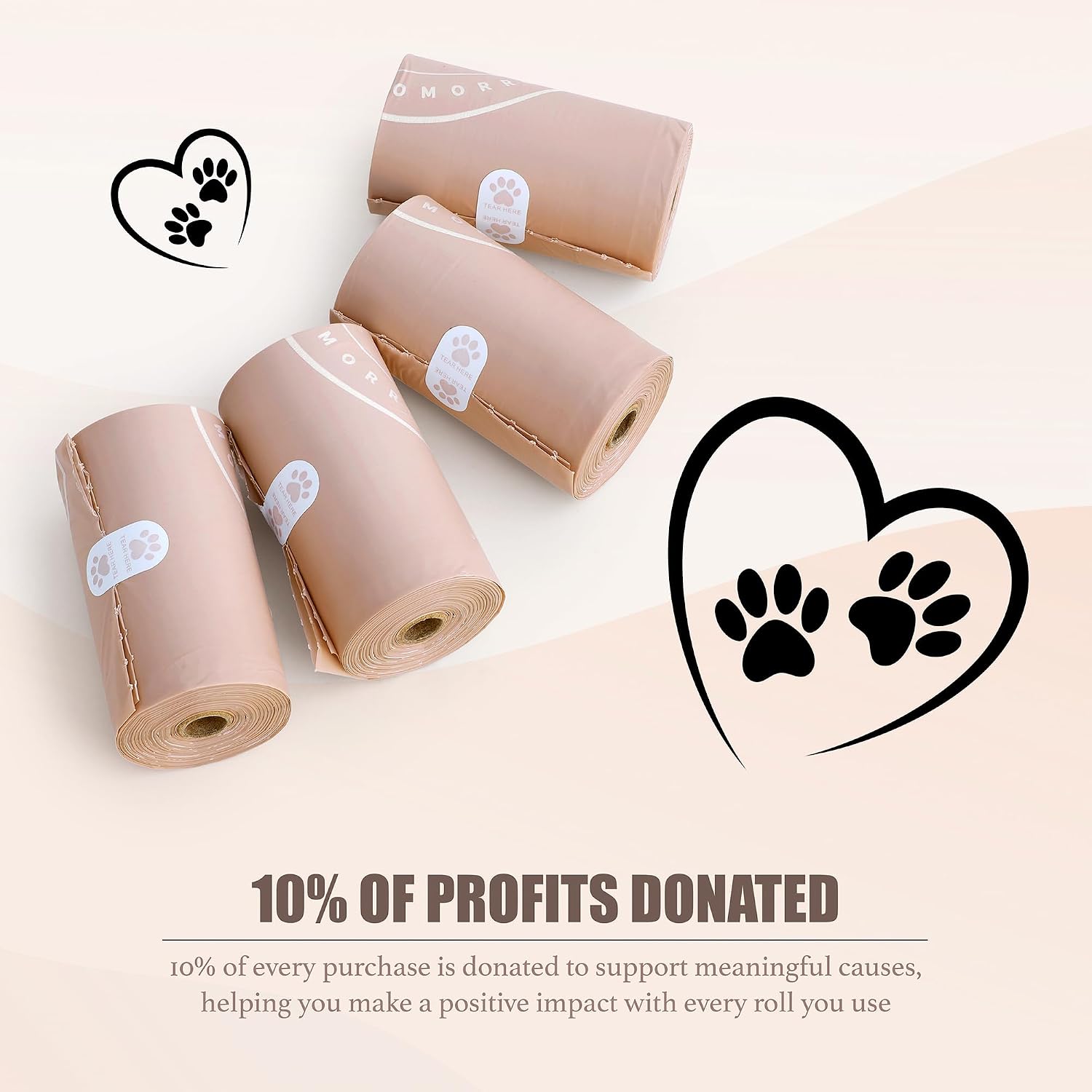 Bio-Based Dog Poop Bags, Silky Soft & Leak-Proof, Lavender-Scented, Made from Cornstarch 16 Rolls, 240 Bags - Image 7