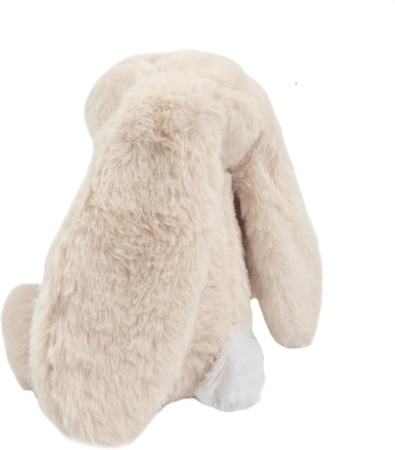 Best Pet Supplies Interactive Squeaky Dog Chew Toy, Ideal Dog Toys for Chewers, Small, Medium & Large Dogs, and Fetch Lovers - Bunny (Beige), Large - Image 5