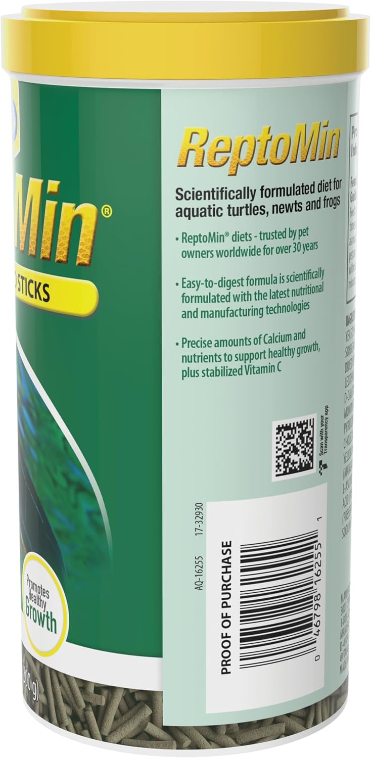 Tetra ReptoMin Floating Food Sticks, Food for Aquatic Turtles, Newts and Frogs, 10.59 oz (Pack of 1) - Image 4