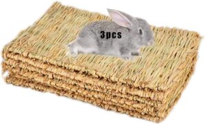 Hamiledyi Grass Mat Woven Bed Mat f...