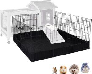 Rabbit Pet Playpen, Bunny Cage with...