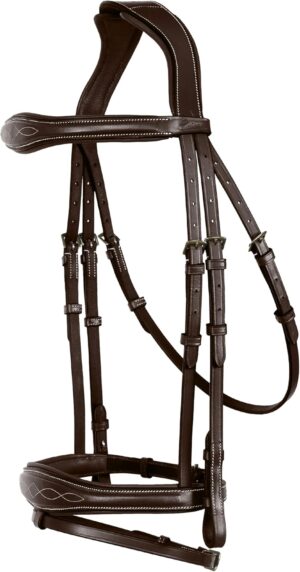 English Horse Bridle with Anatomic ...