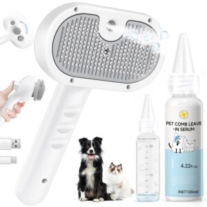 Pet Steam Brush Dog Cat 2026 New Gr...