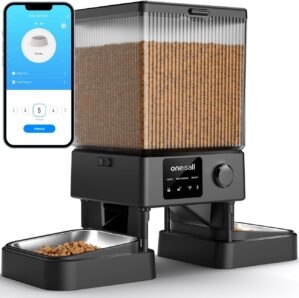 oneisall Automatic Cat Feeder with ...
