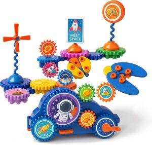 Motorized Spinning Gear Building To...