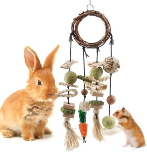 Bissap Bunny Chew Toy, Rabbits Cage...