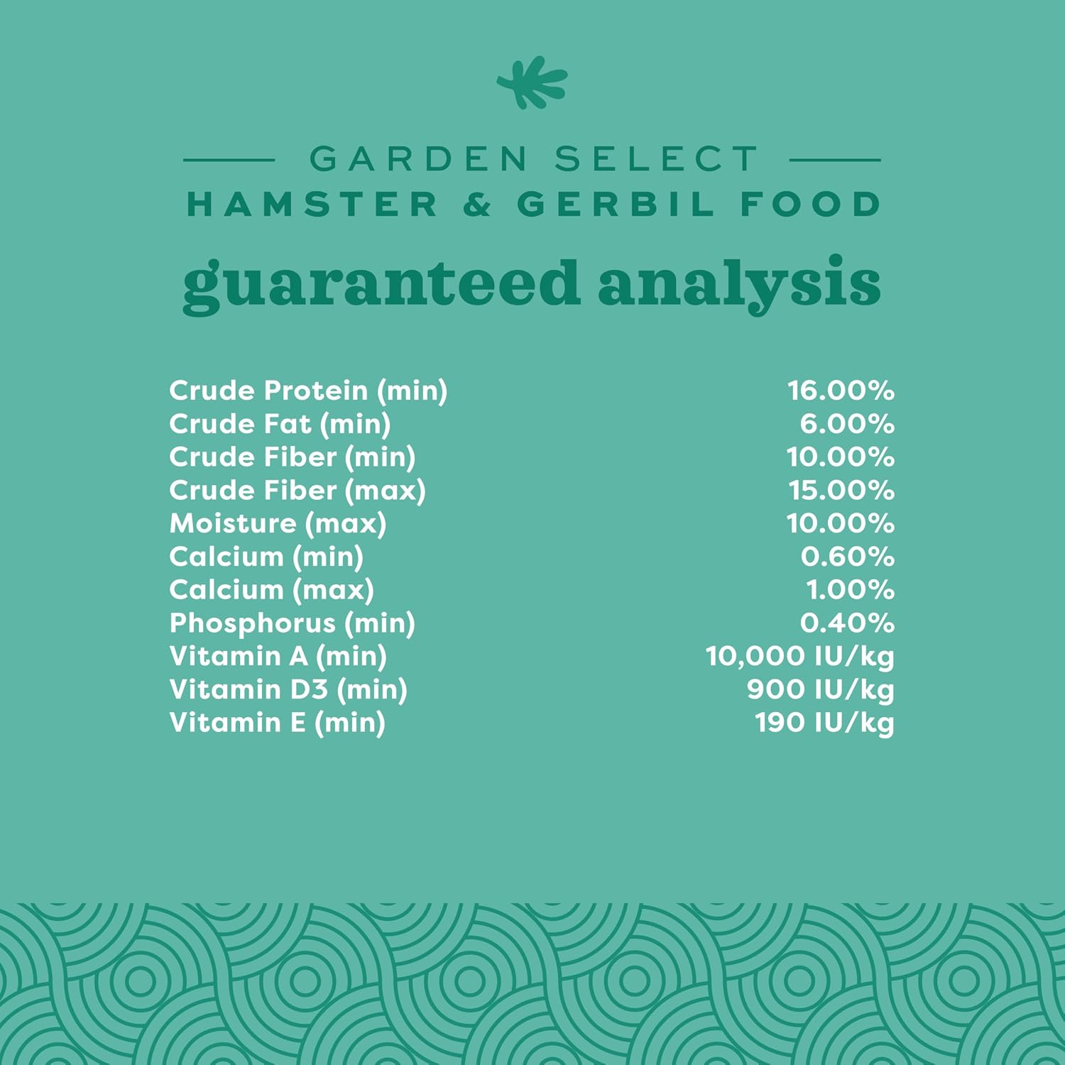 Oxbow Garden Select Hamster and Gerbil Food, Vitamin & Mineral Rich Daily Diet for Hamsters & Gerbils, Veterinarian Formulated, Non-GMO, Oxbow, Made in USA, 1.5 lb Bag - Image 8
