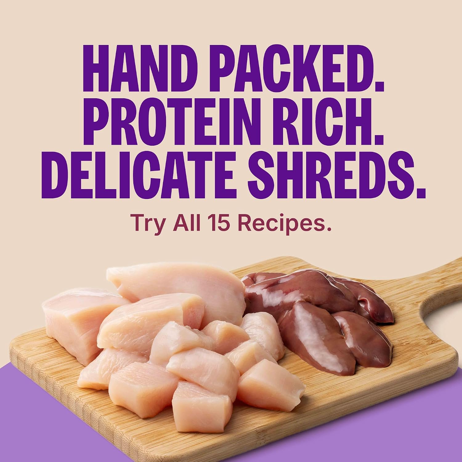 Wellness CORE Signature Selects Shredded Adult Canned Wet Cat Food, Natural, Protein Rich, Grain Free, Chicken and Beef Entrée Recipe, 2.8 oz, Pack of 12 Cans - Image 2