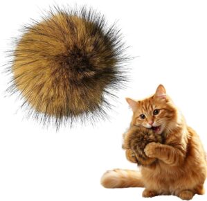 Cat Toy Faux Rabbit Fur Ball,2026 N...