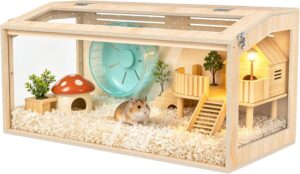 XiaZ Hamster Cage Chewproof,32Inch ...