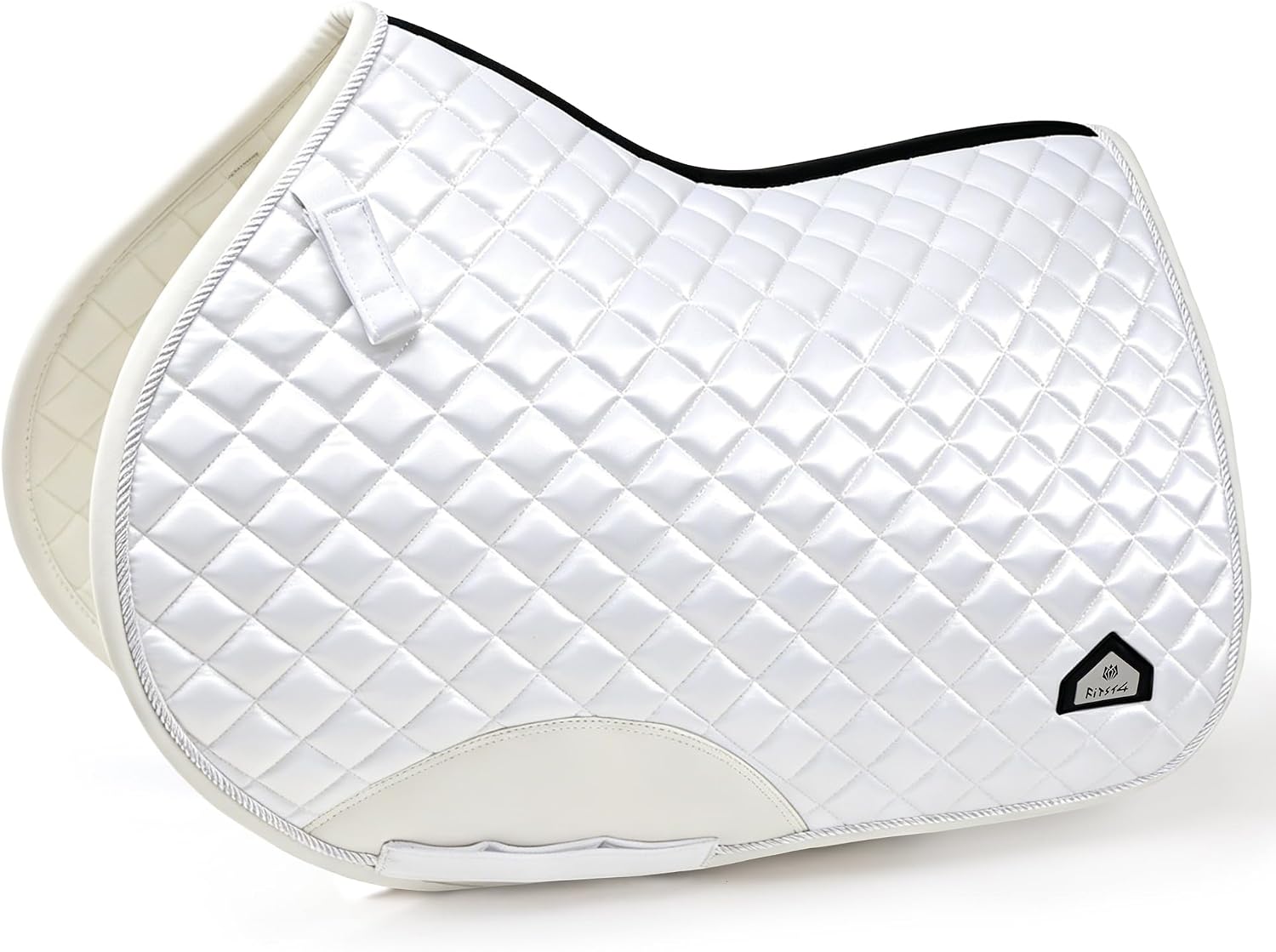 FitsT4 Sports Saddle Pads for Horses Breathable English Half Pad Shock Absorbing - Image 6