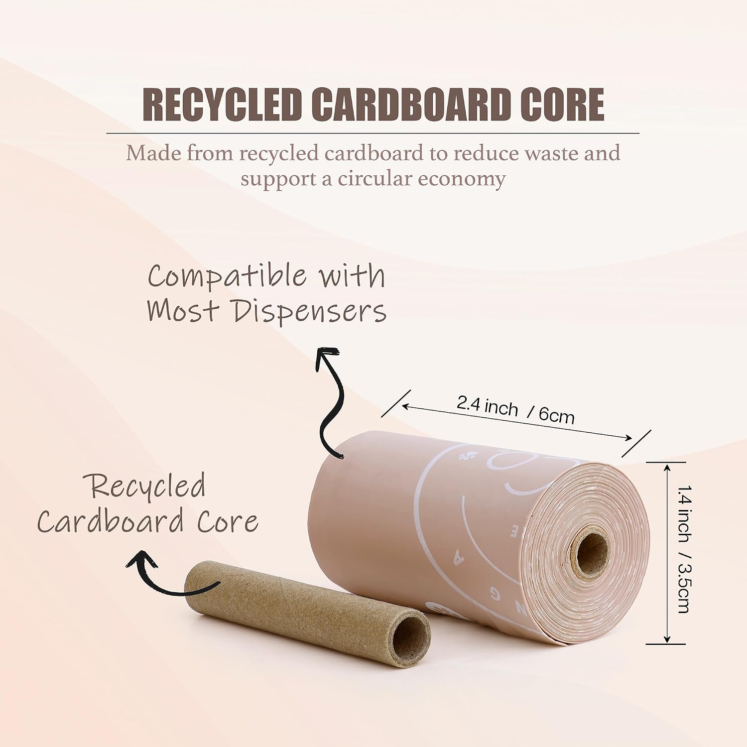 Bio-Based Dog Poop Bags, Silky Soft & Leak-Proof, Lavender-Scented, Made from Cornstarch 16 Rolls, 240 Bags - Image 5