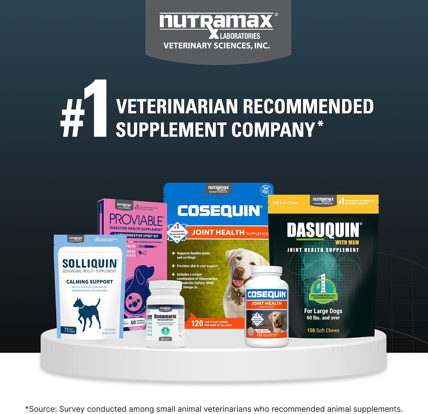 Nutramax Dasuquin for Large Dogs, Joint Health Supplement, Contains Glucosamine for Dogs, Plus Chondroitin, ASU, MSM and More, Supports Healthy Joints, Soft Chews, 42 Count - Image 9